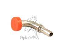 Nipple Ø13mm collet 1/2  SAE 6000 PSI - Coude 90°