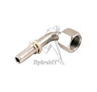 Nipple coudé 90° Ø13mm écrou tournant femelle 1" ORFS