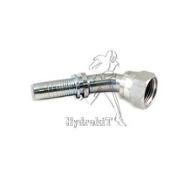 Nipple coudé 45° Ø13mm écrou tournant femelle 13/16 ORFS