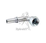Nipple Ø16mm écrou tournant femelle 1" 1/16 JIC 37°- coude 90°
