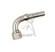 Nipple Ø19mm femelle interlock 3/4 BSP cône 60° coude 90°
