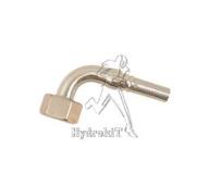 Nipple Ø19mm femelle interlock DIN 25S cône 24° coude 90°