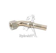 Nipple Ø19mm femelle interlock 3/4 BSP cône 60° - coude 45°