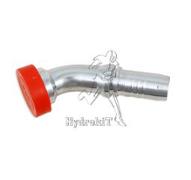 Nipple Ø25mm collet 1" SAE 6000 PSI - Coude 45°