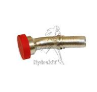 Nipple Ø25mm collet 1" 1/4 SAE 6000 PSI - Coude 45°