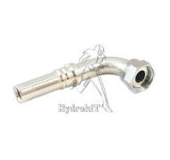 Nipple coudé 90° Ø25mm écrou tournant femelle 1" 7/16  ORFS