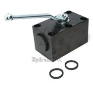 Flanged valve 2 channels DN25 pn400