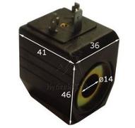 24VDC SOLENOID SQUARE  14 X 41