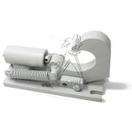 Crochet vérrouillage axe 40mm - AVEC SECURITE - RESSORT