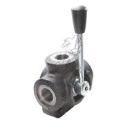 Cylindrical ball valve 3 channels 1
