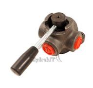 Cylindrical ball valve 4 channels 3