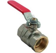 Robinet à boisseau sphérique 2 voies - 33/42 - laiton - 1"1/4 - Femelle/Femelle