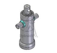 Teleskopzylinder EW 2-stufig 46/61/76, EBM: 105 mm - Hub 593 mm