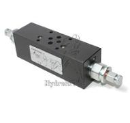 Valve équilibrage double 60-210 Bar Cetop3 modulaire