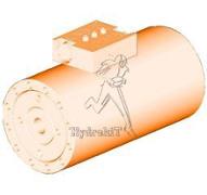 Vérin rotatif HELAC L10--15- 360° 1695 Nm - avec valve