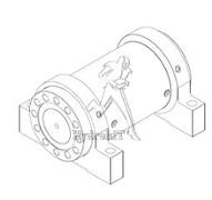 Rotating cylinder HELAC L30-65- 180