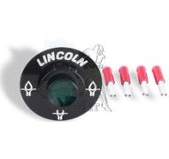 Bouton poussoir 24V av lampe témoin verte pompe Lincoln