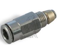 Raccord anti-retour enfichable Lincoln  pour flexible Ø6