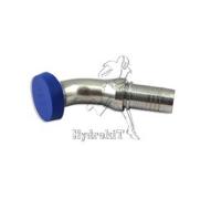 Nipple Ø25mm collet 1" SAE 3000 PSI - Coude 45°