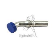 Nipple Ø25mm collet interlock 3/4 SAE 6000 PSI coude 45°