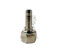 Nipple droit Ø10mm femelle 3/8 BSP Nipple droit Ø10mm femelle 3/8 BSP