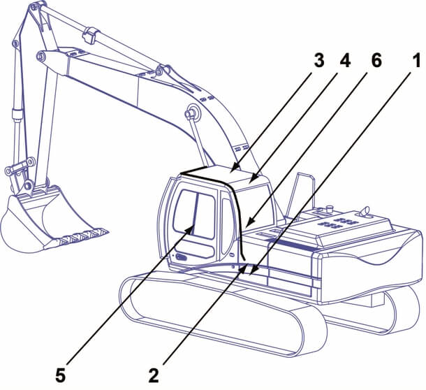 Top dust suppression scheme for excavators Top dust suppression scheme for excavators