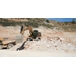 Crawler excavator at work