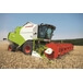 Combine harvester in the field